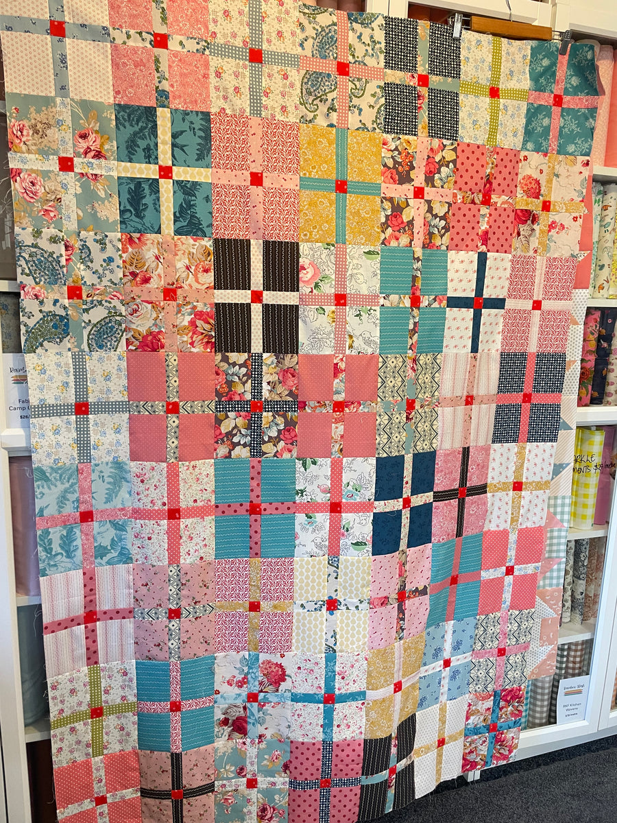 Crossroads Quilt Pattern - Emma Di Stefano Treehouse Textiles – Rainbow ...