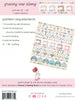 Granny Sew Along Quilt Pattern -  Poppie Cotton