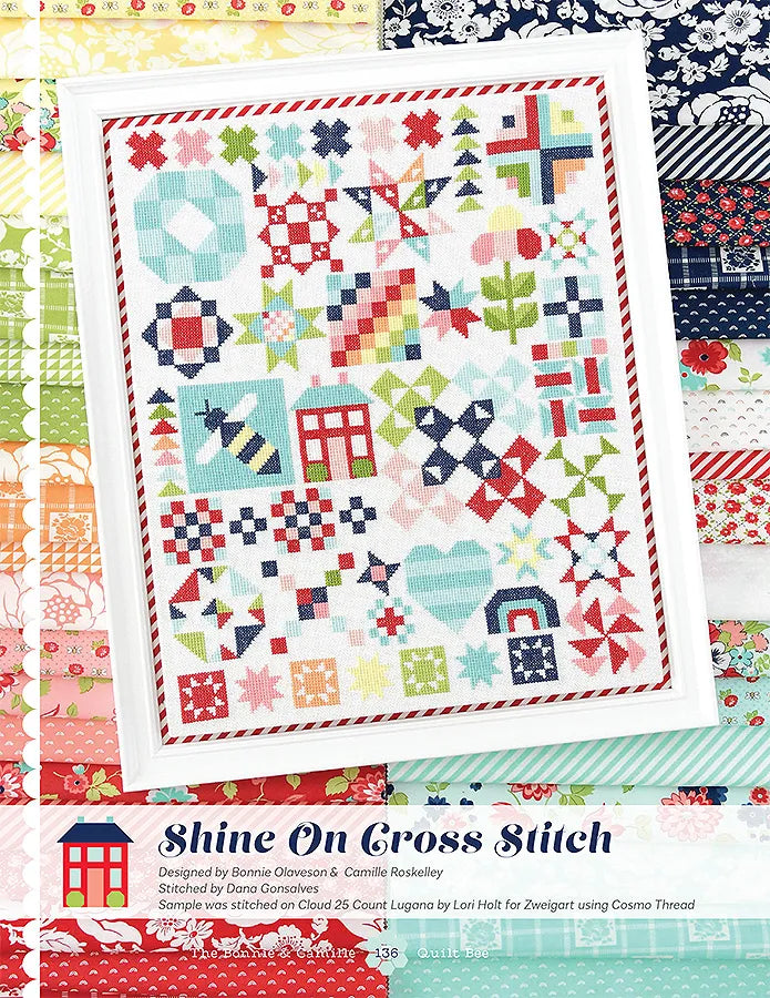 The Bonnie & Camille Quilt Bee Quilt and Cross Stitch Book Bonnie