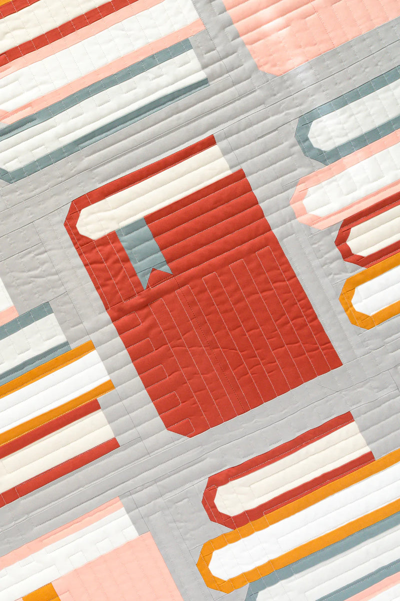 Book Nook Quilt Pattern - Pen and Paper Patterns – Rainbow Stash