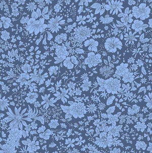 Emily Belle Ultramarine (FQ) - Liberty Fabric for Riley Blake Designs