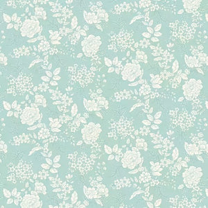 Tranquility Aqua - Kim Diehl for Henry Glass Fabrics