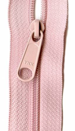 9 inch Zipper Closed Bottom Soft Pink - YKK Zips