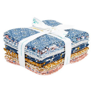 Liberty Denim Florals Fat Quarter Bundle (15) - Liberty Fabric for Riley Blake Designs