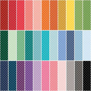 Swiss Dot Colour Ten Inch Square Layer Cake - Riley Blake Designs