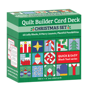 Christmas Set Quilt Builder Card Deck - C & T Publishing