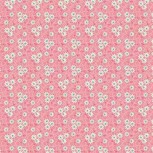 Pink Daisy Aunt Grace Goes Scrappy - Judie Rothermel for Marcus Fabrics