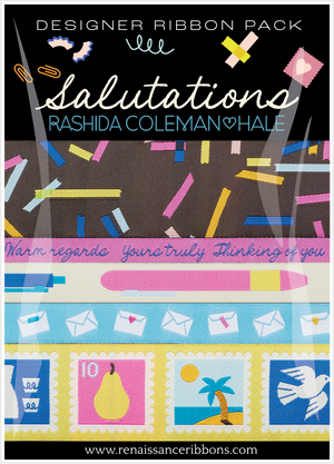 Salutations Rashida Coleman Hale Designer Ribbon Pack - Renaissance Ribbons