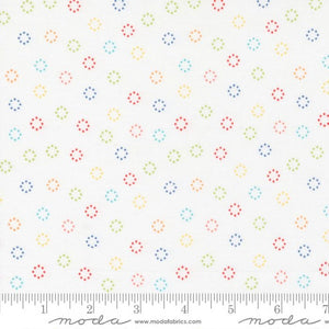 Daisy Dot Off White Simply Delightful  - Sherri & Chelsi for Moda Fabrics