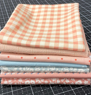 Liberty Denim Florals Dusky Pink FQB- Riley Blake Designs