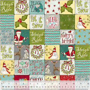 Merry Squares A Very Terri Christmas - Terri Degenkolb for Windham Fabrics