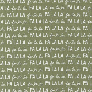 Fa La La Pine Christmas Eve - Lella Boutique Moda Fabrics