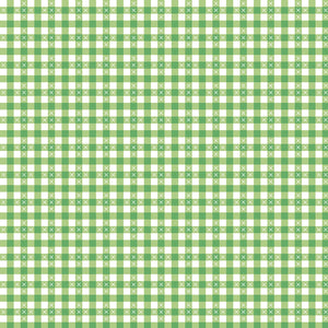 Gingham Green Summer Skies and Fireflies - Gracey Larson for Riley Blake Designs