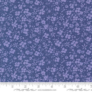 Pixie Periwinkle (FQ) - Maeve Crystal Manning for Moda Fabrics