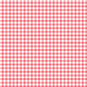 Tearose Gingham Summer Skies and Fireflies - Gracey Larson for Riley Blake Designs