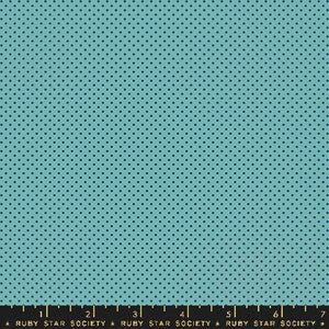 Ooh Lucky Lucky Mini Dot Dots Turquoise - Alexia Abegg Ruby Star Society