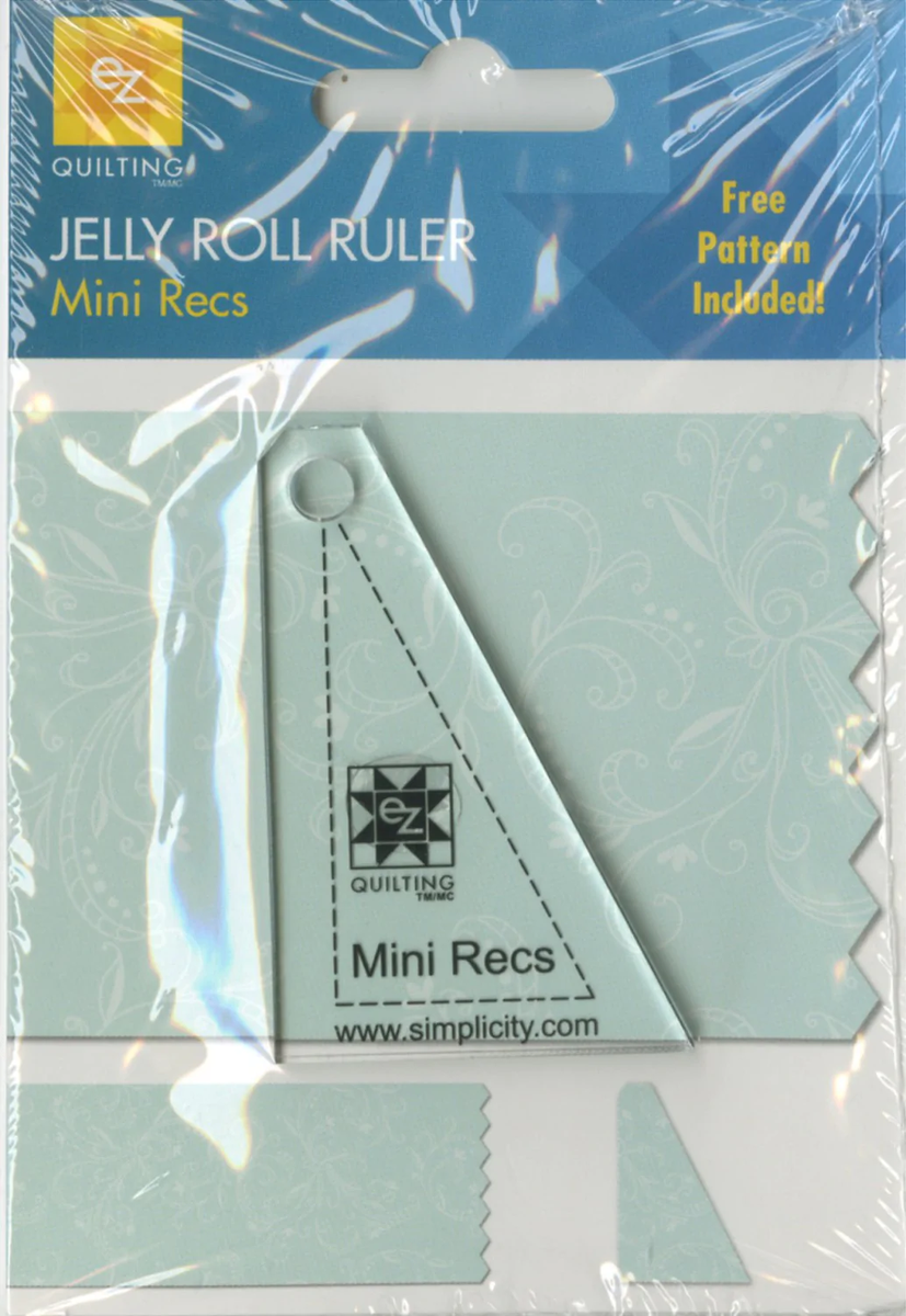 Mini Recs Jelly Roll Ruler - EZ Quilting – Rainbow Stash