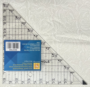 Half -Square Triangle 6 inch Ruler - Darlene Zimmerman EZ Quilting