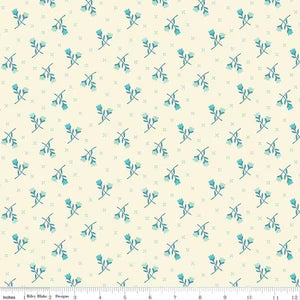 Tulips Vanilla First Blooms - Heather Peterson for Riley Blake Designs