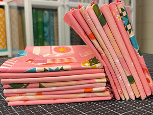 Juicy Pink Fat Quarter Bundle (8) - Ruby Star Society