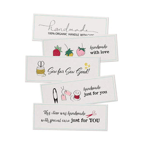 Bloomberry Woven Labels (15) - Minki Kim Riley Blake Design