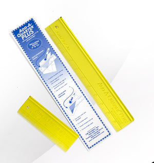 ADD-A-QUARTER PLUS YELLOW RULER COMBO - CM DESIGNS