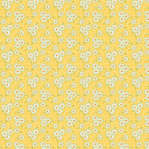 Yellow Daisy Aunt Grace Goes Scrappy - Judie Rothermel for Marcus Fabrics