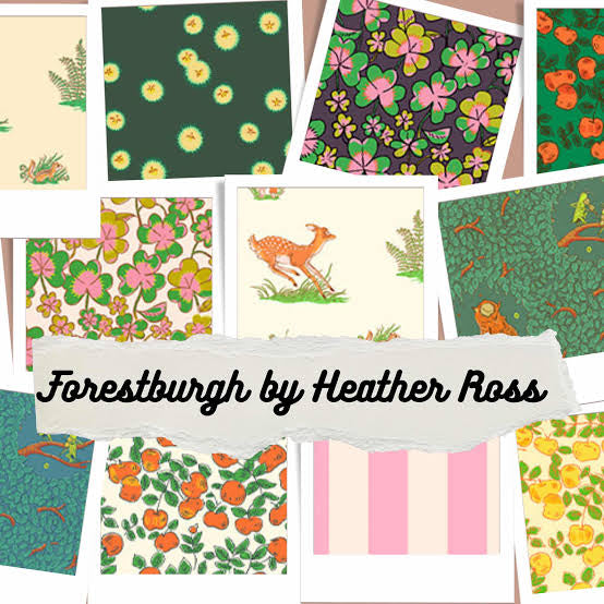 Forestburgh Pink Broadstripe - Heather Ross For Windham Fabrics