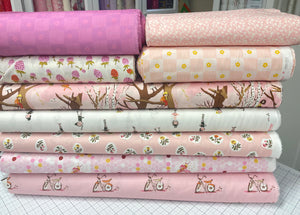 Heather Ross Bundle Pink (9) - Heather Ross Windham Fabrics