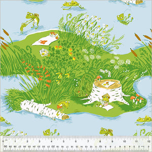 Frog Pond Blue Studio Edit (FQ) - Heather Ross for Windham Fabrics