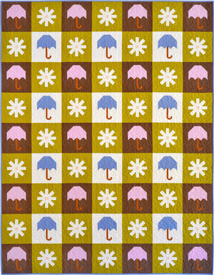 Chance Of Rain Quilt Pattern - Pen and Paper Patterns