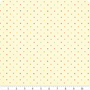 Dots Vanilla First Blooms - Heather Peterson for Riley Blake Designs