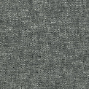 Black Essex Yarn Dyed Linen Fat Quarter - Robert Kaufman