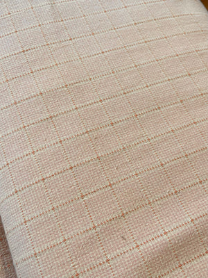 Blush Woven Gingham - Nippon Japanese Fabric