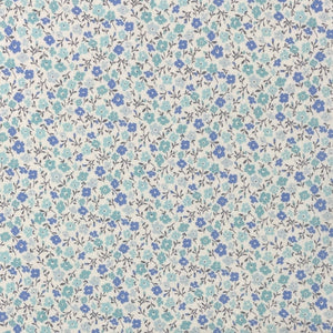 Dainty Blue Floral Fiore Collection - Maya Ootani for Handworks Fabrics