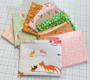 Heather Ross Bundle Kitties (8) - Heather Ross Windham Fabrics