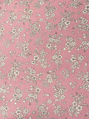 Rose Floral Fat Quarter - Japanese Fabric House