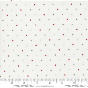 Magic Dot Snow Multi - Christmas Morning Lella Boutique