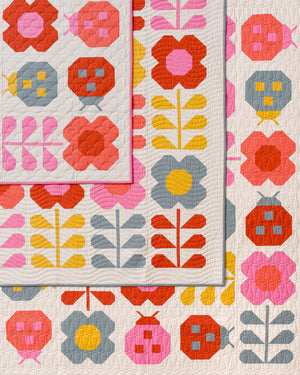 Hello Spring Cover Quilt Kit (Option C) - Pen and Paper Patterns
