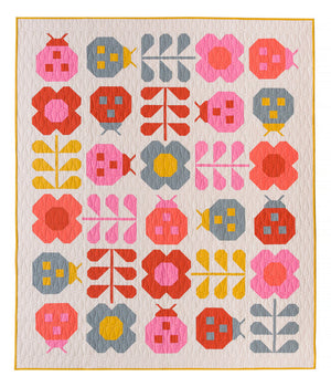 Hello Spring Cover Quilt Kit (Option A) - Pen and Paper Patterns
