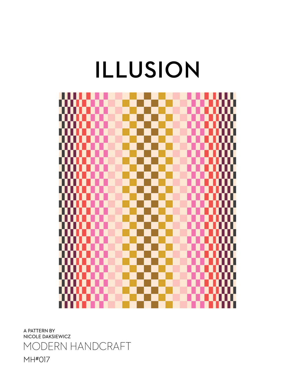 Illusion Quilt Pattern - Modern Handcraft