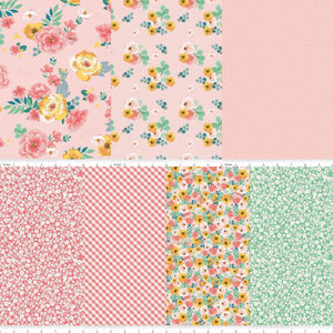 Spring Gardens Pink 1/2YD (7) - My Minds Eye for Riley Blake Designs