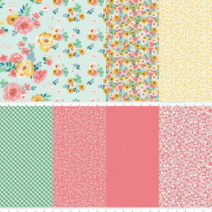 Spring Gardens Green FQB (8)- My Minds Eye for Riley Blake Designs