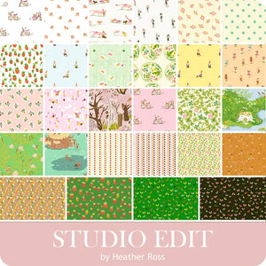 Fat Quarter Bundle Studio Edit (28) - Heather Ross for Windham Fabrics