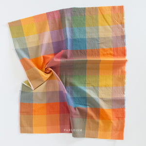 Happy Checkers Bold - Lumiere Fableism Fabrics