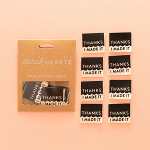 Thanks I Made It - Sarah Hearts Labels