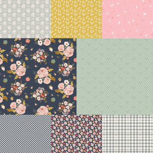 Bloomberry Midnight Fat Quarter Bundle (8) - Minki Kim Riley Blake Design