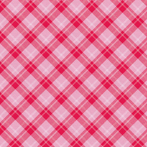 Playful Plaids Red/Pink -  Paintbrush Studios