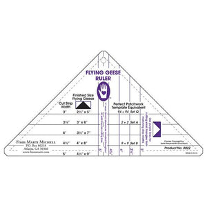 Flying Geese Ruler - Marti Michell