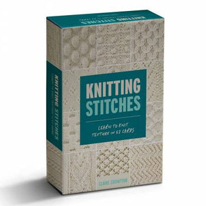 Knitting Stitches Card Set - Claire Crompton